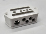 Cased 4 gauge to 4-8 gauge distribution blocks