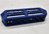 Dual Cased 4 gauge to 4-8 gauge distribution blocks