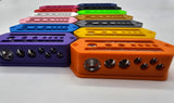 Cased 1/0 to 2-4 gauge and 4-8 gauge distribution blocks