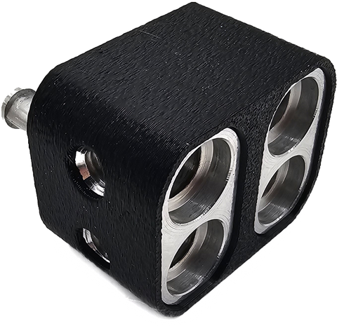 4 GAUGE PUSH TERMINAL TO DUAL 4 GAUGE ADAPTERS