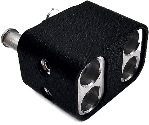 4 GAUGE PUSH TERMINAL TO DUAL 8 GAUGE ADAPTERS