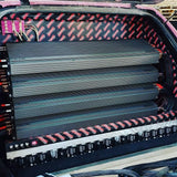 Back wall or floor mount amplifier racks