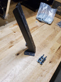 Back wall or floor mount amplifier racks