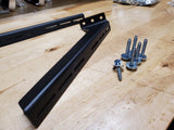 Back wall or floor mount amplifier racks