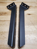 Back wall or floor mount amplifier racks