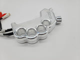"Knuckles" Machined Billet dual bass knob