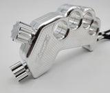 "Knuckles" Machined Billet dual bass knob