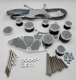 CHEVROLET TRUCK 00-13 QUAD BILLET ALTERNATOR BRACKET ***DELUXE SET***