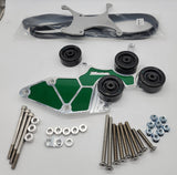 CHEVROLET TRUCK 00-13 QUAD BILLET ALTERNATOR BRACKET BASIC SET