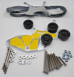 CHEVROLET TRUCK 00-13 QUAD BILLET ALTERNATOR BRACKET BASIC SET
