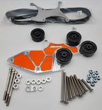 CHEVROLET TRUCK 00-13 QUAD BILLET ALTERNATOR BRACKET BASIC SET