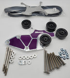 CHEVROLET TRUCK 00-13 QUAD BILLET ALTERNATOR BRACKET BASIC SET