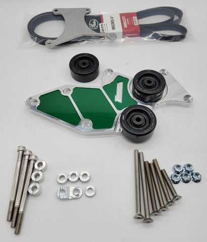CHEVROLET TRUCK 00-13 TRIPLE BILLET ALTERNATOR BRACKET BASIC SET