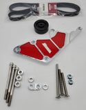 CHEVROLET TRUCK 00-13 DUAL BILLET ALTERNATOR BASIC BRACKET SET