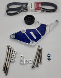 CHEVROLET TRUCK 00-13 DUAL BILLET ALTERNATOR BASIC BRACKET SET