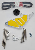 CHEVROLET TRUCK 00-13 DUAL BILLET ALTERNATOR BASIC BRACKET SET