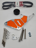 CHEVROLET TRUCK 00-13 DUAL BILLET ALTERNATOR BASIC BRACKET SET