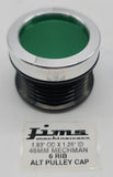 1.93 OD. X 1.26 ID. 46MM 6 RIB ALTERNATOR PULLEY CAP FOR MECHMAN