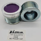 1.92 OD. X 1.312 ID. 44MM 6 RIB ALTERNATOR PULLEY CAP