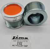 1.92 OD. X 1.312 ID. 44MM 6 RIB ALTERNATOR PULLEY CAP