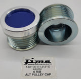 1.92 OD. X 1.312 ID. 44MM 6 RIB ALTERNATOR PULLEY CAP