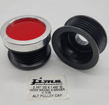 2.167 OD. X 1.452 ID. 49MM 6 RIB ALTERNATOR PULLEY CAP (BRAND X/SINGER/ETC)
