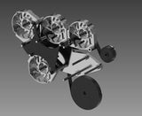 CHEVROLET TRUCK 00-13 QUAD BILLET ALTERNATOR BRACKET ***DELUXE SET***