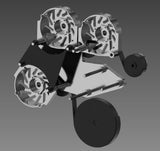 CHEVROLET TRUCK 00-13 TRIPLE BILLET ALTERNATOR BRACKET ***DELUXE SET***
